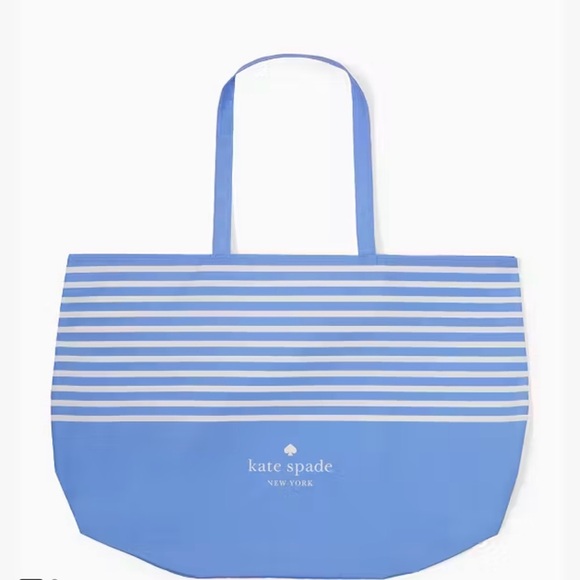 Kate Spade NEW YORK Basket Stripe Canvas Tote - Picture 1 of 6